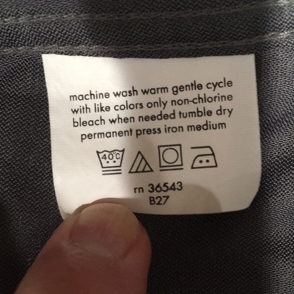 Gray Color Men’s Long Sleeve Button Down Shirt - Picture 5 of 8